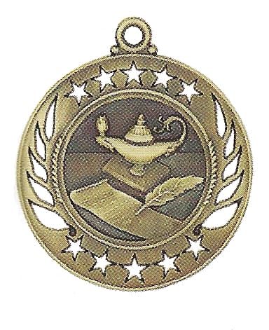 High End Lamp of Knowledge Medal