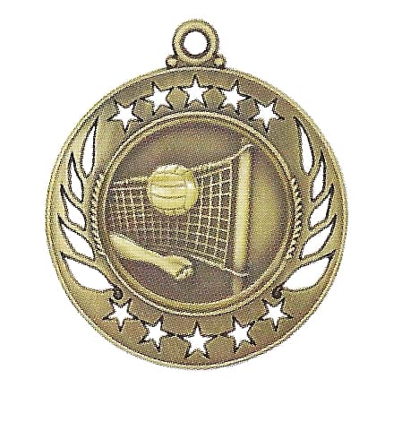 High End Volleyball Medal