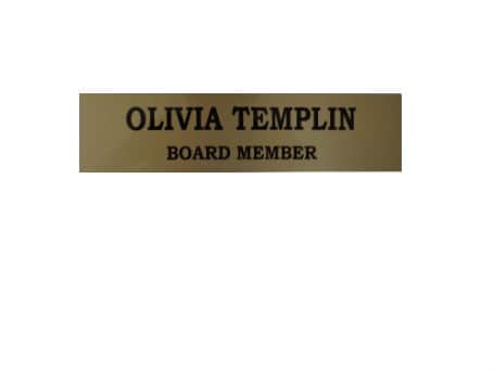 Metal Nameplate