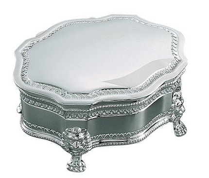 Victorian Jewelry Box with Feet