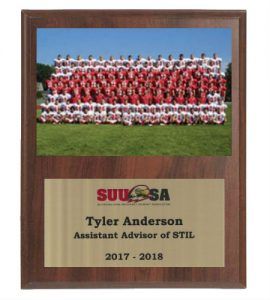 Sublimated Team Plaque