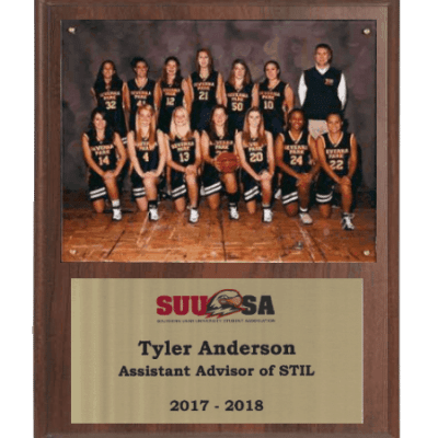 Sublimated Team Plaque