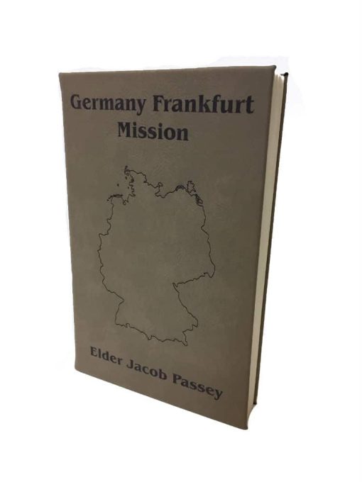 Custom Missionary Journal with Map