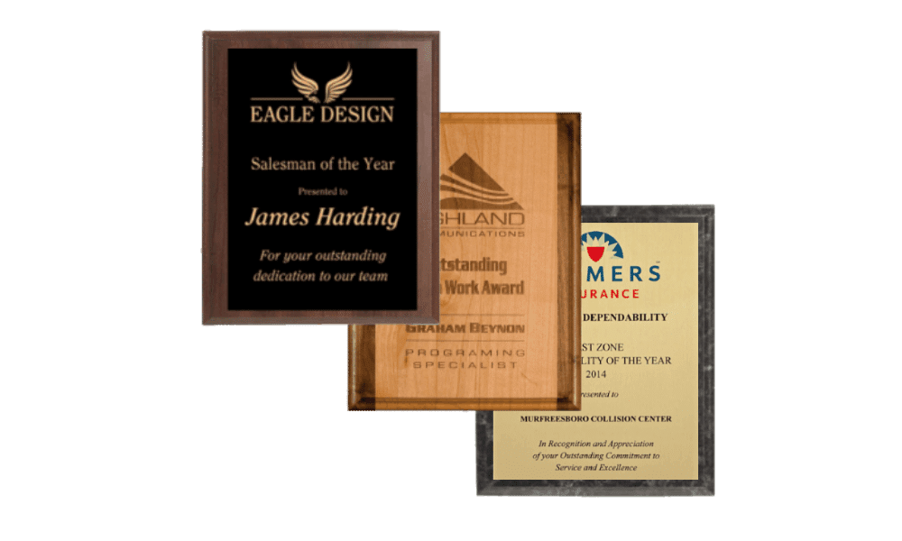 Use Custom Plaques to Brand Your Business