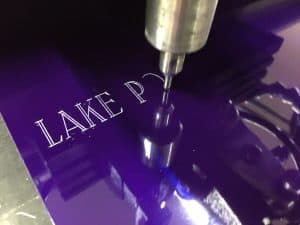 Diamond Drag Engraving