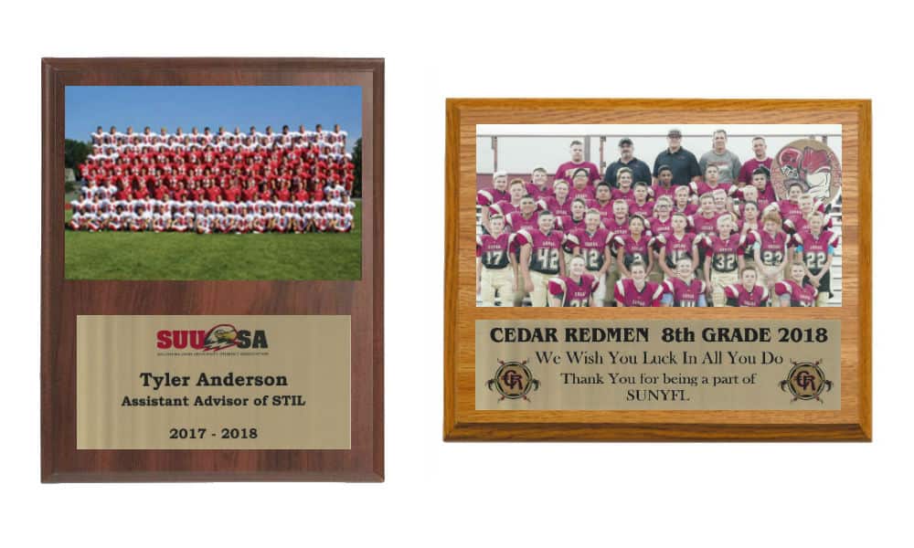 Sponsor Plaques | Coaches Plaques | Team Plaques