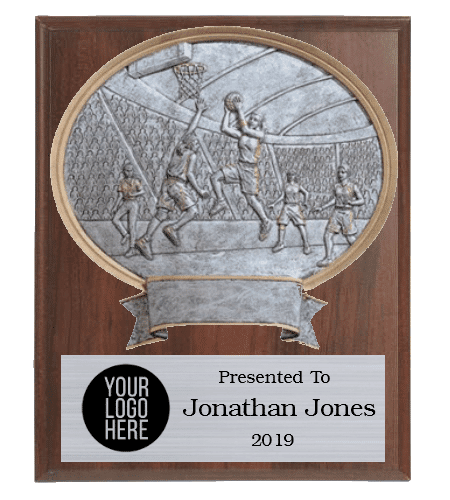 Female Basketball Plaque