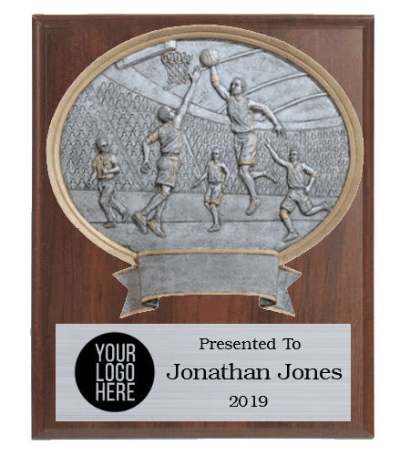 Legends Male Basketball Plaque
