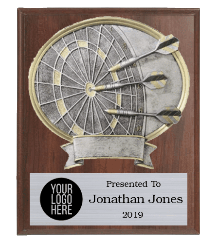 Legends Darts Plaque