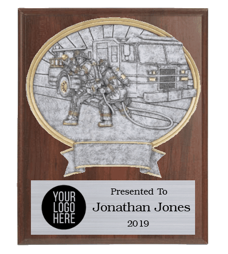 Legends Firefighter Plaque