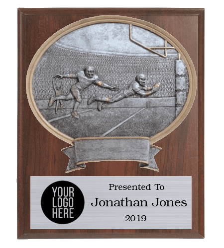 Legends Football Plaque