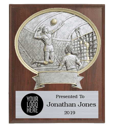 Legends Volleyball Plaque Female