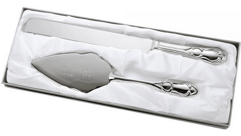 Traditional Wedding Cake Server Set