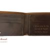 Personalized Leather Wallet