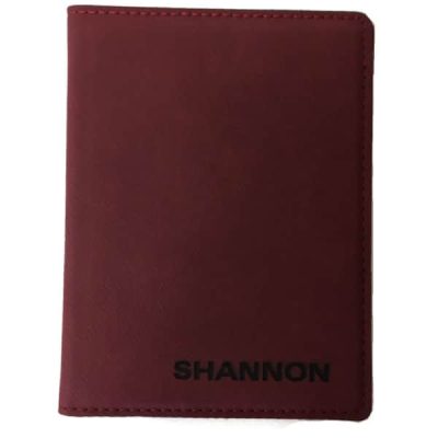 personalized passport cover