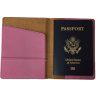 Pink passport holder