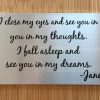 Silver Wallet Card with Black Jack Font