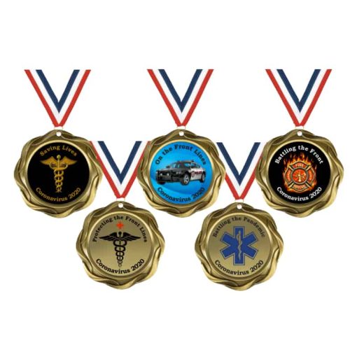 Coronavirus medals for first responders
