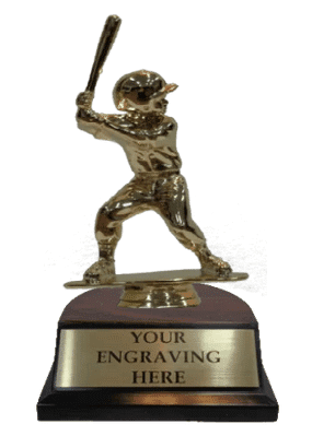Boys Baseball Participation Trophy