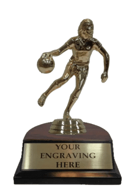 Girls Basketball Participation Trophy