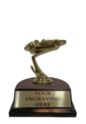 Pinewood Derby Participation Trophy