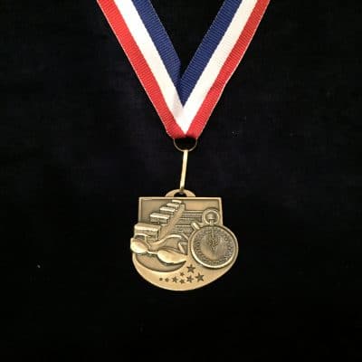 Gold Swimming Medal