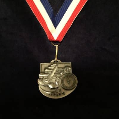 Silver Swimming Medal