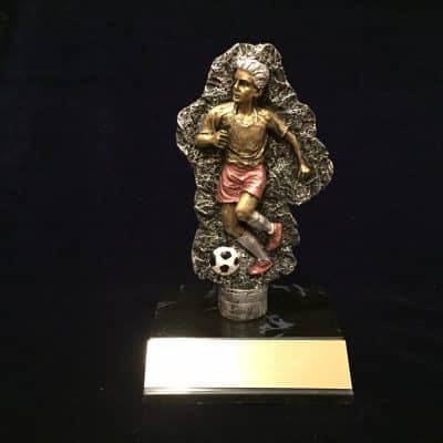 Soccer Resin Trophy