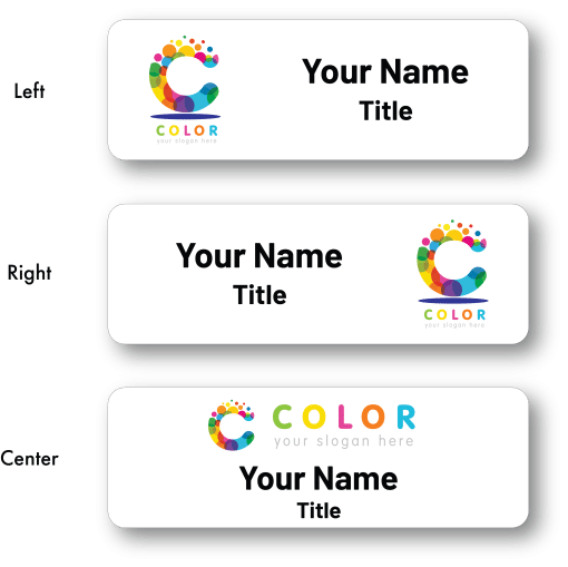 Business Name Tags with Logo