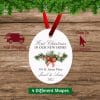 New Home Christmas Ornament Oval