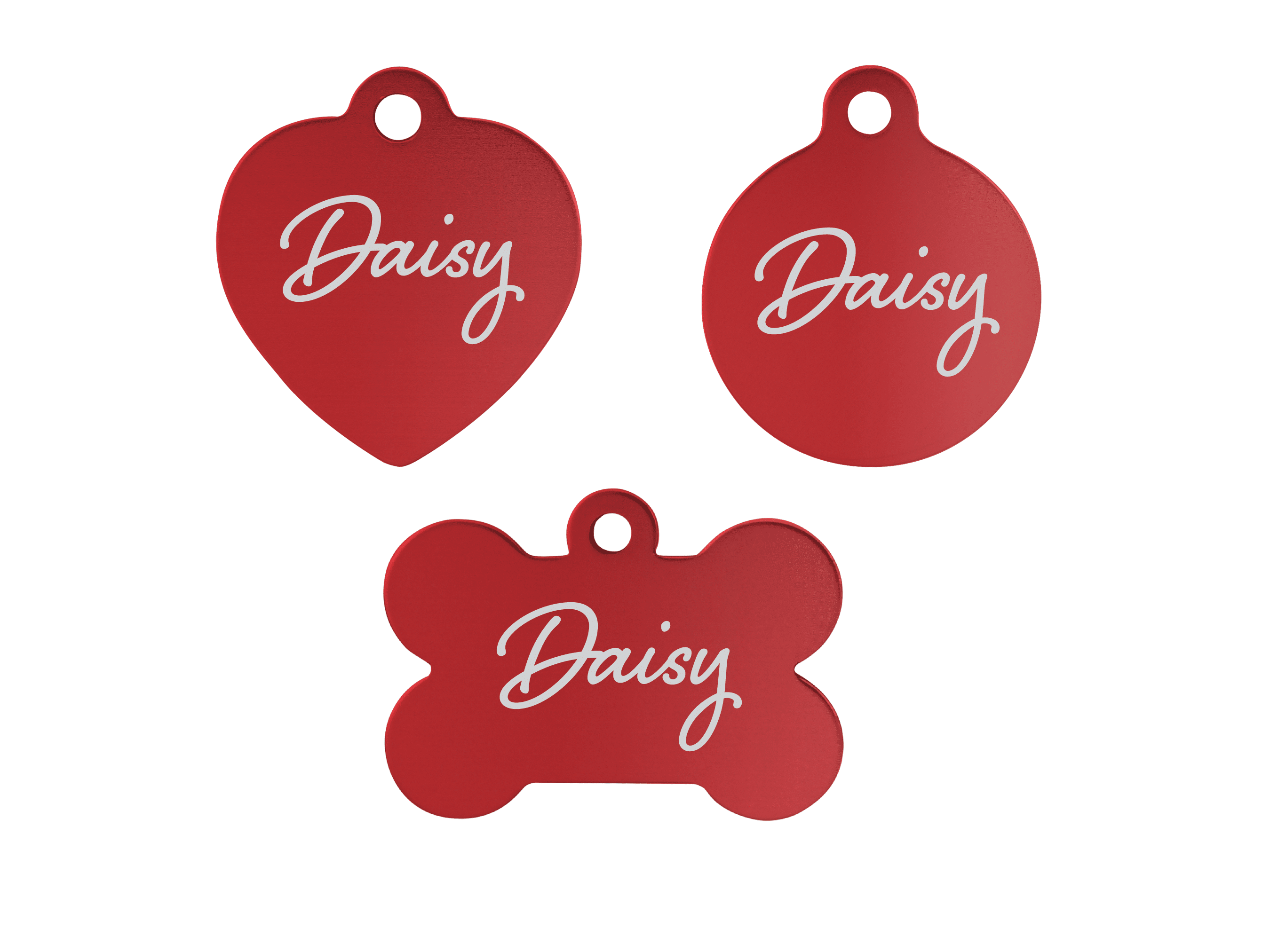 Engraved Pet Tags Script Gem Awards