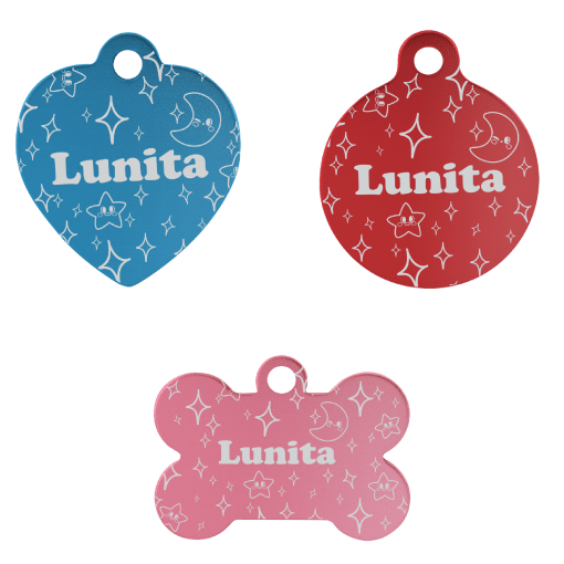 Space Pet Tags