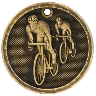 Gold Cycling Antique Medal