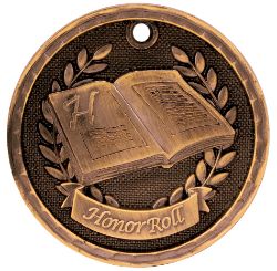 Bronze Honor Roll Antique Medal