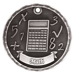 Silver Math Antique Medal