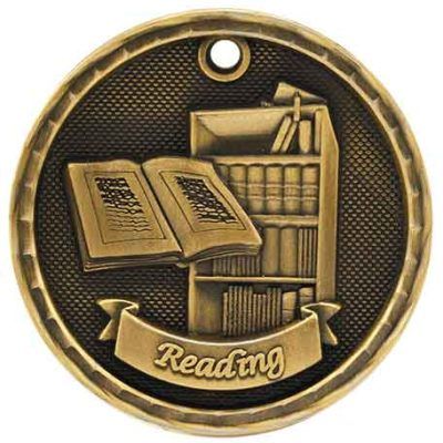 Gold Reading Antique Medal