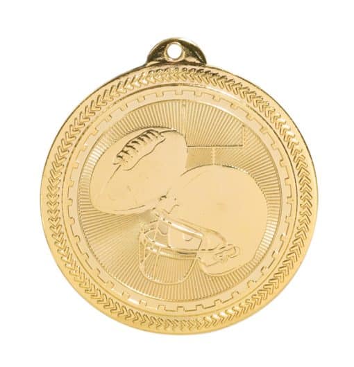Gold Football Medal