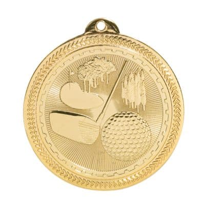 Gold Golf Medal