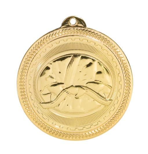 Gold Martial Arts Medal