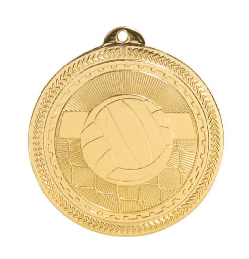 Gold Volleyball Medal