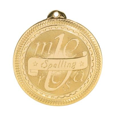 Gold Spelling Medal