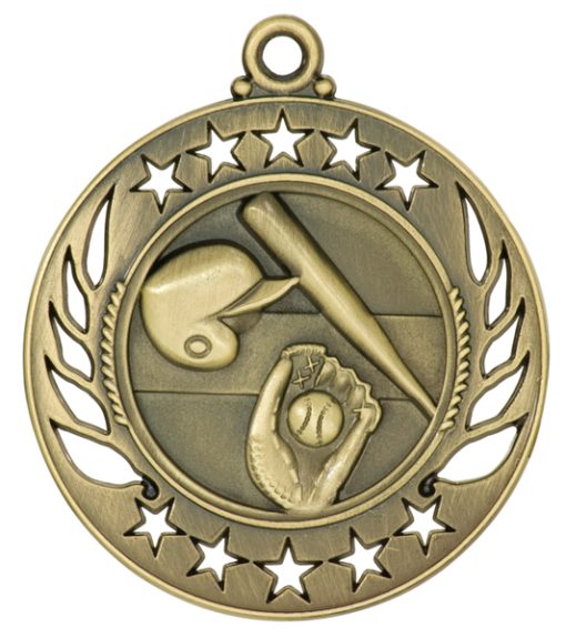 Gold Baseball Medal