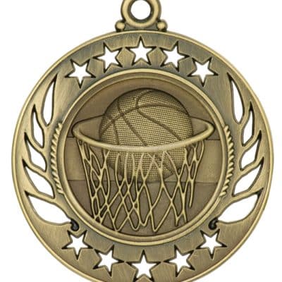 Gold Basketball Medal