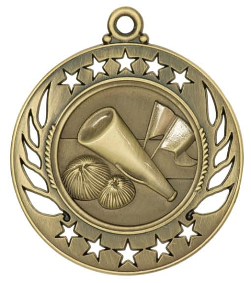 Gold Cheer Medal