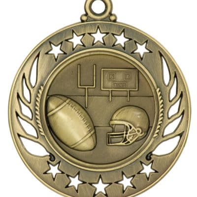 Gold Football Medal