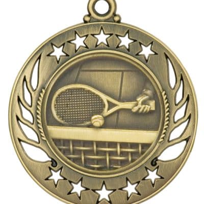 Gold Tennis Medal