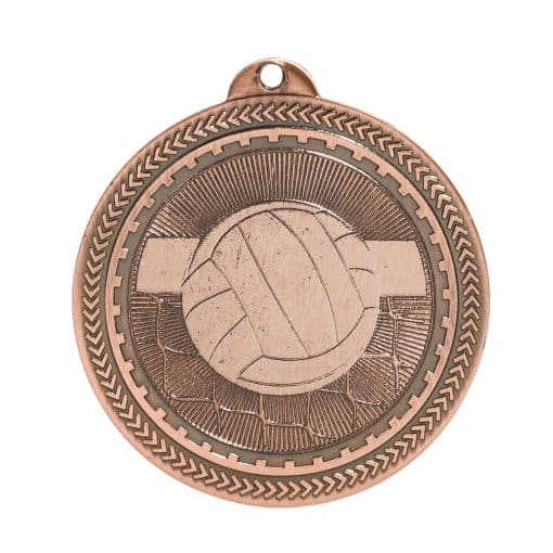 Bronze Volleyball Medal