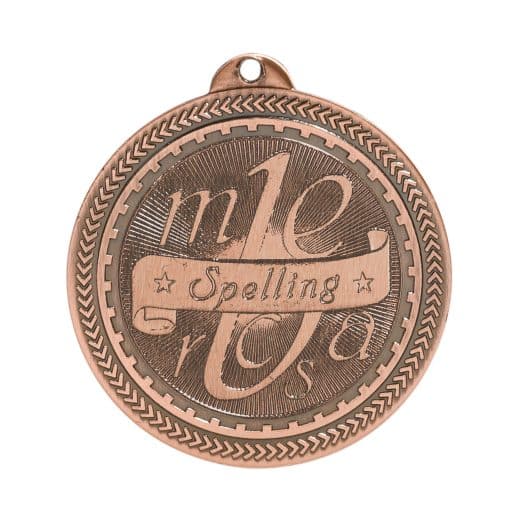 Bronze Spelling Medal