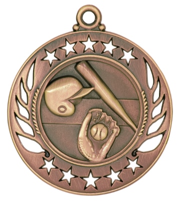 Bronze Baseball Medal