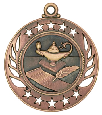 Bronze Lamp of Knowledge Medal